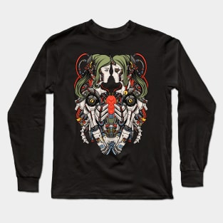 Siamese Mech Twin Long Sleeve T-Shirt